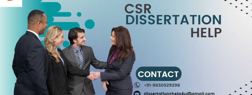 CSR Dissertation Help