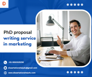 PhD proposal writing service in marketing