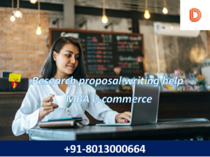 Research Proposal help MBA ecommerce