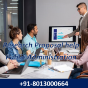 Research proposal help in public administration