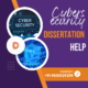 Cybersecurity Dissertation help