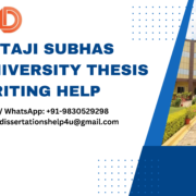 Netaji Subhas University Thesis Writing Help