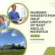 Nursing dissertation help University of East Anglia Norwich