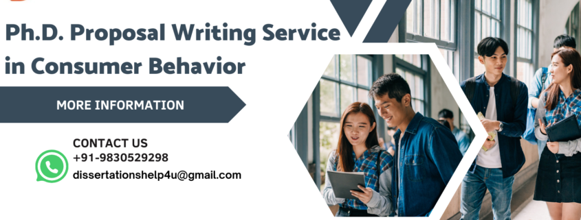 Ph.D. Proposal-Writing Service in Consumer-Behavior