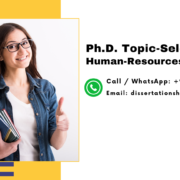 Ph.D. Topic-Selection in Human-Resources