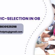 Ph.D. Topic-Selection in OB