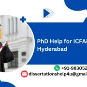 PhD Help for ICFAI University Hyderabad.dissertationshelp4u