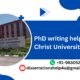 PhD writing help for Christ University .dissertationshelp4u
