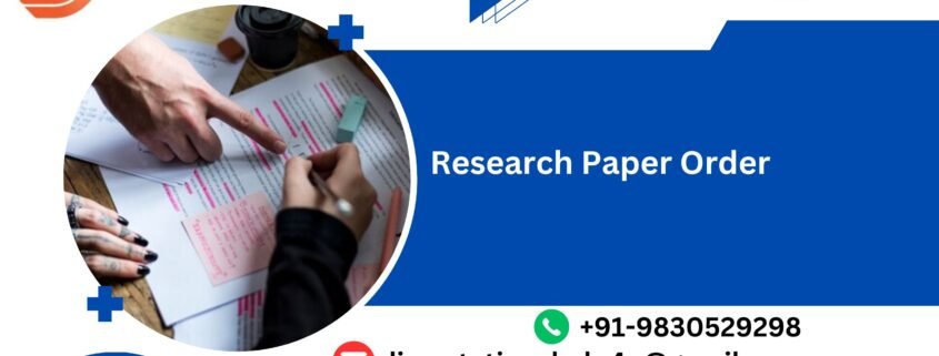Research Paper Order.dissertationshelp4u