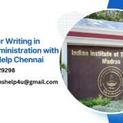 Scopus Paper Writing in Business Administration with Publication Help Chennai.dissertationshelp4u