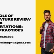 The Role of Literature Review in MBA Dissertations: Best Practices