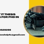Latest IT Thesis Topics for PhD in India