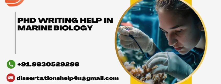 PhD writing help in Marine Biology