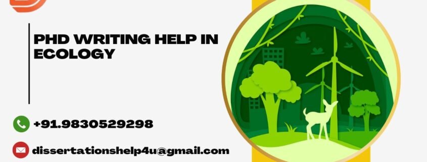 PhD writing help in Ecology