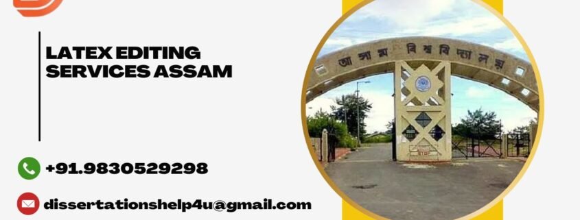 LaTeX editing services Assam