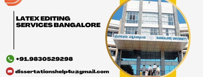 LaTeX editing services Bangalore