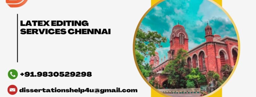 LaTeX editing services Chennai