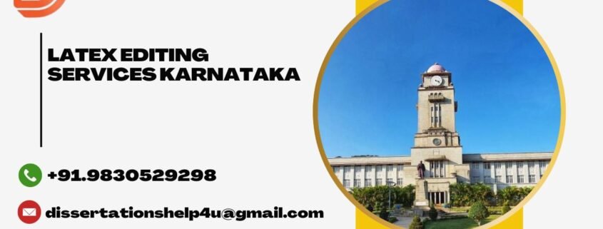 LaTeX editing services Karnataka
