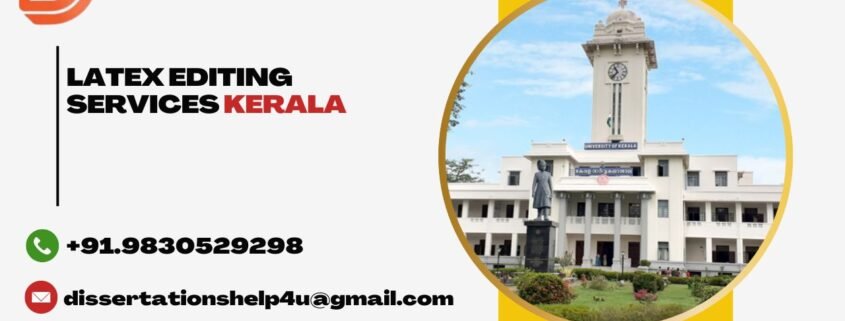 LaTeX editing services Kerala