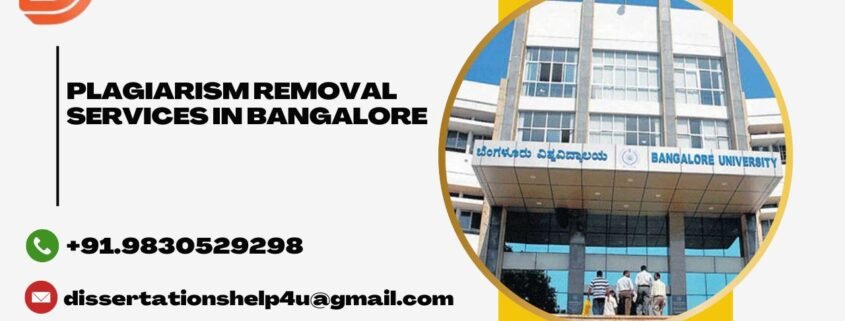 Plagiarism removal services in Bangalore