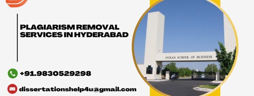 Plagiarism removal services in Hyderabad