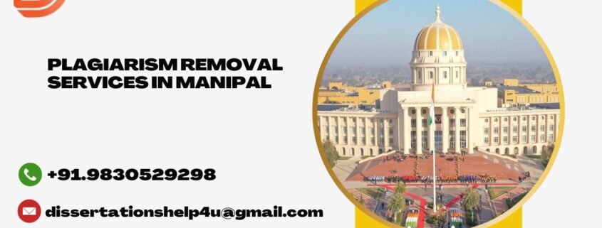Plagiarism removal services in Manipal